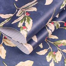 A Roll Of Wallpaper With Pink And White Moonlight Patterns. It's Removable And Self-Adhesive, Easy To Install, Durable, And Suitable For Decorating Bedroom And Living Room Feature Walls, Lining Kitchen Cabinets, Shelves, And Drawers, As Well As Renovating Outdoor Gardens.