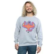 Disney Mens The Descendants Genie Long Live Sweatshirt (Sports Grey) - Grey - View 3