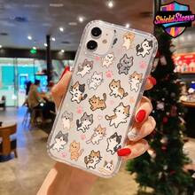 Cute Pixel Art Cat Transparent Phone Case For IPhone 16 Pro Max, Compatible With 16, 15 Pro, 14 Plus, 13, 12 Pro, 11 Pro Max, X, And XS Max, Perfect For Young People And Cat Lovers. - 透明的 - 查看 6