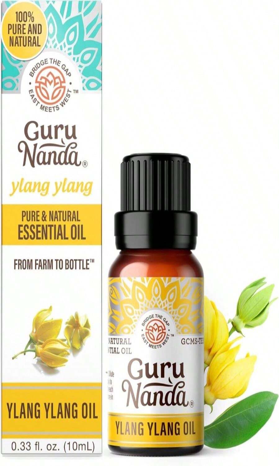 GuruNanda Frankincense Essential Oil, 100% Pure, Natural And Undiluted Diffuser Oil For Aromatherapy, Massages &Amp; DIY Recipies, Promotes Comfort &Amp; Supports Radiant-Looking Skin (05 Fl Oz) - ColorK - 查看 1