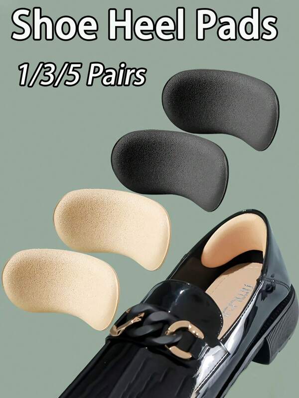 Self-Adhesive Invisible Shoe Heel Pads, Anti-Rubbing & Slippage Sponge Liners For And High Heels – Adjustable Size Fit, Foot Protection Pads, Shoe Size Reducer, Seamless Heel Liners, Discreet Foot Pads, Soft Sponge Material, Durable Shoe Patches, Heel Repair Patches, Shoe Padding Inserts, Office Professionals, Fashion Enthusiasts
