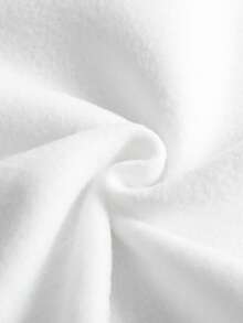 Tween Boy Cartoon Skateboard Print Warm Sweatshirt - White - View 6