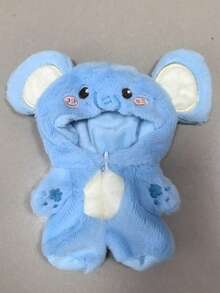 17cm Elephant & Cat Clothes Set For LABUBU Doll, 10cm Doll Clothes Accessories - Nhiều màu - Xem 9