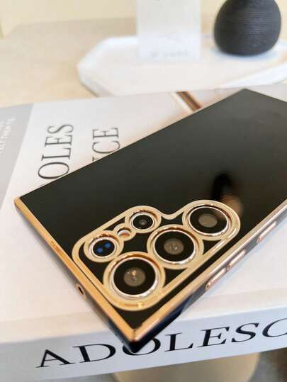 6D 电镀简约实惠防震手机壳适用于 17/6/7/8/X/XS/XR/11/12/13/14/15/16、Galaxy S9/S10/S20/S21/S22/S23/S24/S25、A03/A04/A05/A06A07/A17/A12/A13/A14/A15/A16/A21S/A22/A23/A24/A25/A31/A32/A33/A34/A35/A50/A51/A52/A53/A54/A55/A71