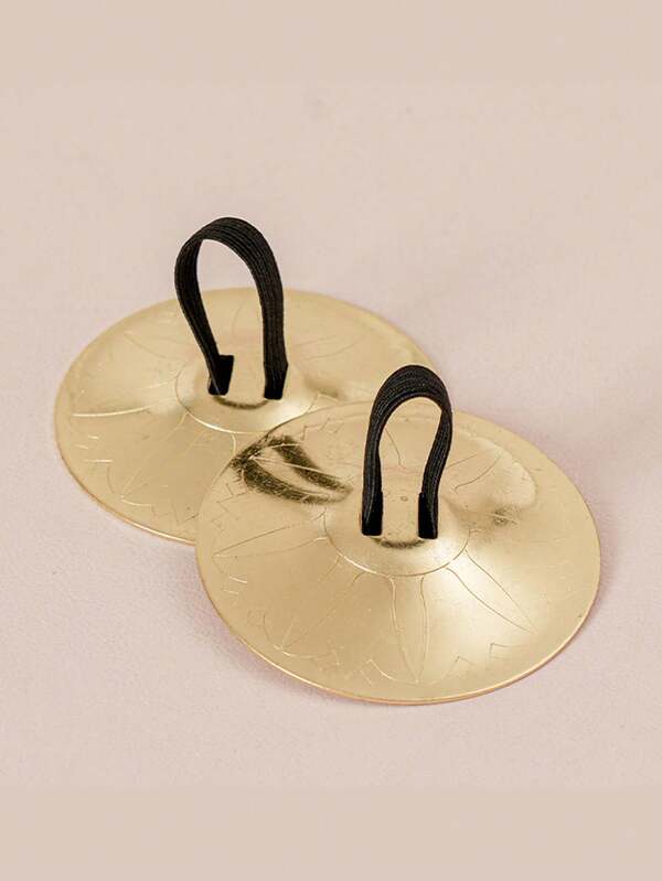 صنج أصابع الرقص الشرقي، حلقات أصابع من الحديد للأداء الراقص، أدوات الرقص