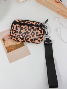 1个格子零钱包，女士钱包，卡包，拉链袋，短款钱包，小钱包，钥匙扣，手拿包，腕包，口红耳机包，便携式草莓卡包，钱包，樱桃腕包便携卡套，日常购物 - 彩色 - 查看 17