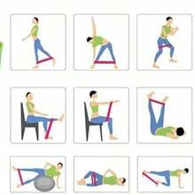 Pilates Essentials Kit Women, 2025 New Better Me Pilates Kit, 13 Piece Home Pilatess Equipment, Home PilatesKit Women Better Me, Hip Exercise Band Yoga Ball Long Resistance Bands - Rosa - Ver 9