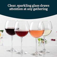 Copas de vino tinto redondas Vina (Juego de 6), 18 1/4 oz, Transparentes - 1 - Ver 1