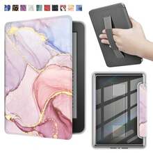 For Kindle 2024/2022 11th Generation 6 Inch E-Reader Case Smart Cover C2V2L3 RS23CV Hand Support Acrylic Protective Shell Auto Wake/Sleep Folio Cover