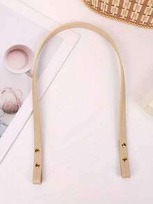 1/2 Stücke Handtaschengriffe, handgemachtes Taschenzubehör, PU-Leder Taschengurt, PU-Leder Handtaschengriff, Geldbörsen-Herstellungszubehör, DIY Geldbörsen-Herstellung, PU-Leder Handtaschengriffe - eleganter verjüngter Taschengurt mit glatten Kanten, kompatibel mit Handtaschen, Geldbörsen, Clutches - Verschiedenfarbig - Übersicht 2