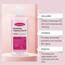 Oceaura Stretch Marks Oil, Anti-Wrinkle, Face Body Moisturizer For Stretch Marks, Sensitive Skin, All Skin Types, Improves Elasticity, Anti-Aging Firming, Nourishes Skin, Vegan Plant-Rich Nutrients, Fast Absorption, Throughout Pregnancy Skincare - White - View 6
