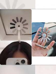 搞怪“装弹”头带，透明材质搭配黑灰色螺旋桨设计，造型简约又不失创意，夹在头发上就像在进行装弹的过程，非常有趣 - 彩色 - 查看 8