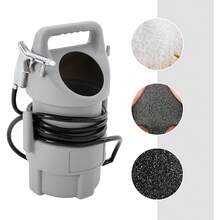 HYYKJ-US Sandblasting Equipment, Portable Sandblasting Mobile Shot Blasting Kit Sand Blasters, Sand Blaster Kit Sand Blasting Machine - Grey - View 2
