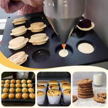 Pancake Batter Dispenser Funnels with Stand | Stainless Steel Funnel Cake Dispenser with Stand Great for Cupcakes, Takoyaki or Any Baked Goods (1200 ML/40 OZ/5 Cups,with 4Pcs Nozzles) - Silber - Übersicht 5