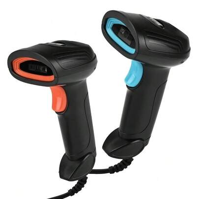 Leitor de Código de Barras e QR Code com fio 1,6m USB/CMOS – Rápido e Preciso