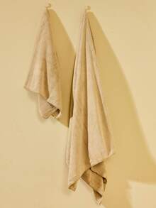 Cirelle 1/2pcs (Light & Thin) Solid Color Pineapple Textured Coral Fleece, Convenient Towel Or Bath Towel, Ultra-Soft Absorbent Quick-Drying Bathroom Towel, Please Select Your Needed Size Back To School For Beauty Salon Home Bathroom