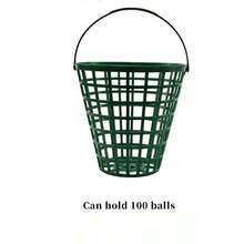 Golf Balls Container Portable Golfball Storage Basket,Easy To Carry-Can Hold 100 Golf Balls