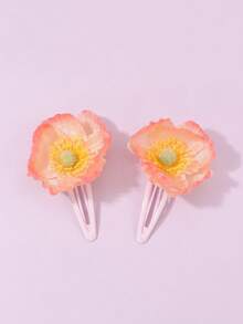 زوج من مشابك الشعر الصغيرة المتعددة الاستخدامات والجميلة، مناسبة للاستخدام اليومي، مشابك شعر