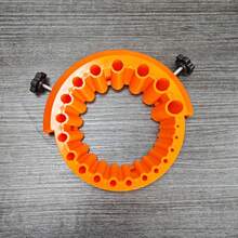 1 Máy mài mũi khoan đa năng đa năng, máy mài mũi khoan hiệu suất cao và phụ kiện mài - Phù hợp với nhiều kích cỡ mũi khoan khác nhau, công suất 2-13mm, dành cho máy khoan góc điện 115mm và 125mm, cấu trúc nhựa bền, không cần điện, áp dụng cho nhiều loại mũi khoan trên thị trường, nâng cao hiệu quả của mũi khoan! - trái cam - Xem 11