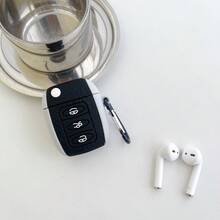 1pc Creative New Car Key AirPods3 3D Cartoon Pro/Pro3 Buds2/Buds3/3Pro Personalized Silicone AirPods1/2 Premium Pro (2nd Generation) Bluetooth Earphone Case Compatible With Apple