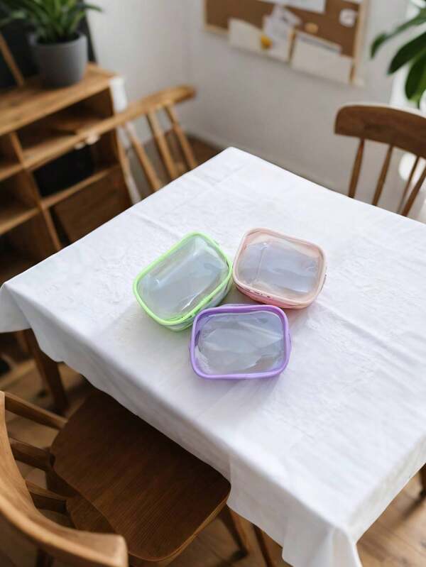 1pc Kids Bow Decor Coin Purse, Embroidered Rhombus Pattern Crossbody Bag For Girls