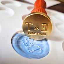 Customized 25mm Wax Seal Stamp Set, Suitable For Wedding Invitations, Wax Melter, Wedding Wax Seal Stamp Set, Personalized Gift Wax Seal - Multicolor - View 8