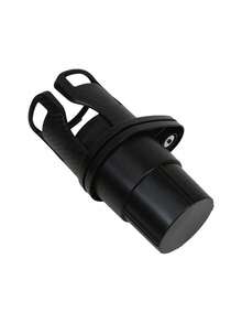 Schwarzer Auto-Getränkehalter 2-in-1 Multifunktions-Getränkehalter und Handyhalter für das Auto