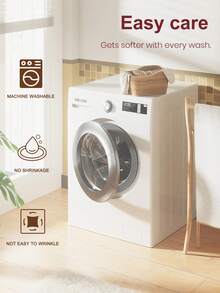 1 件超柔软仿兔毛毯,温暖舒适,可机洗,四季毛绒,盖毯、大号和特大号尺寸,多功能午睡毯,适用于办公室、卧室、沙发、旅行,双面可用,冬季装饰 - 灰色 - 查看 7