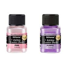 可食用闪光粉亮片珠光粉食品装饰撒粉，适用于饮料、葡萄酒、蛋糕、糖果、甜点、烘焙店、餐厅、素食 - 彩色 - 查看 23