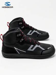 HOBIBEAR Zapatos de senderismo de dedo ancho sin cordones, zapatos de senderismo impermeables y antideslizantes para hombres y mujeres, adecuados para senderismo, trekking, viajes y carreras por senderos - Ver 6