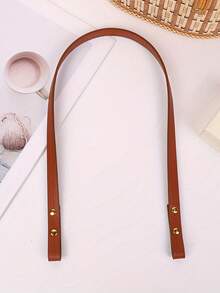 1/2 Stücke Handtaschengriffe, handgemachtes Taschenzubehör, PU-Leder Taschengurt, PU-Leder Handtaschengriff, Geldbörsen-Herstellungszubehör, DIY Geldbörsen-Herstellung, PU-Leder Handtaschengriffe - eleganter verjüngter Taschengurt mit glatten Kanten, kompatibel mit Handtaschen, Geldbörsen, Clutches - Verschiedenfarbig - Übersicht 5