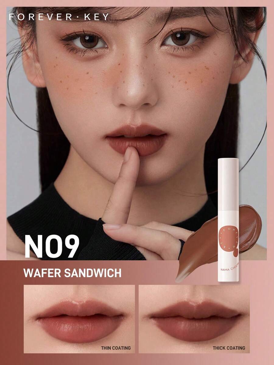 FOREVER KEY Forever Key Melted Fog Creates Exquisite Water Lip Makeup,Moisturizing, Nourishing, Pure Color,2g/0.07oz