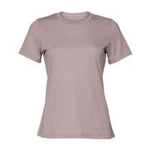 Womens/Ladies CVC Jersey Relaxed Fit ShortSleeved TShirt (Heather Pink Gravel) - Pink - View 1