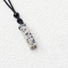 1件天然紫水晶粉色水晶长方形吊坠，DIY项链饰品配件 - 幾何吊墜項鍊 - 查看 21