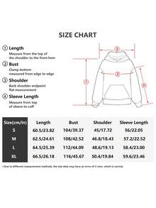 Envío desde China, entrega al día siguiente, sudadera con capucha para hombre, estilo otoño-primavera, diseño de estampado elegante, nuevo estilo estadounidense, corte holgado, estilo casual y deportivo a la moda. - Negro - Ver 5