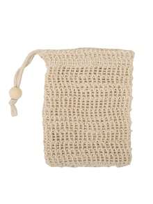 1/3/5/10 件肥皂袋网眼去角质，天然剑麻肥皂袋，肥皂袋用于淋浴使用，如按摩和擦洗（5.5 * 3.5 英寸） - 米色 - 查看 9