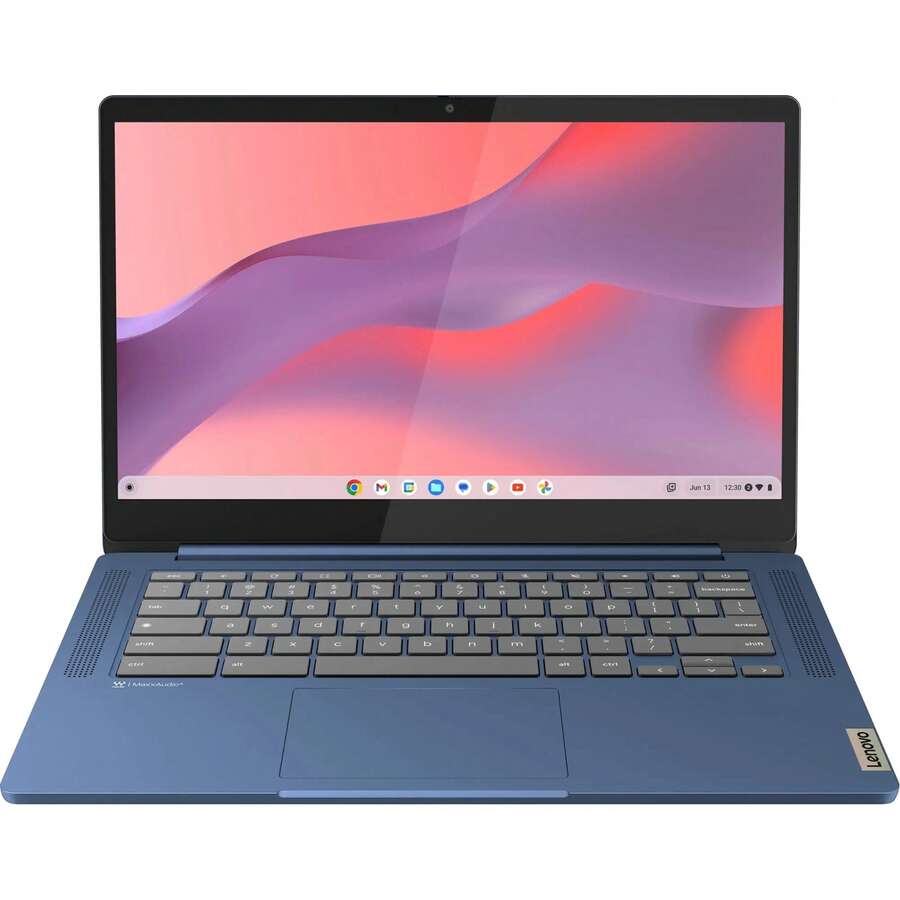 Certified Refurbished - Lenovo IdeaPad Slim 3 Chrome 14" 4GB 64GB EMMC MediaTek Abyss Blue - 藍色 - 查看 1