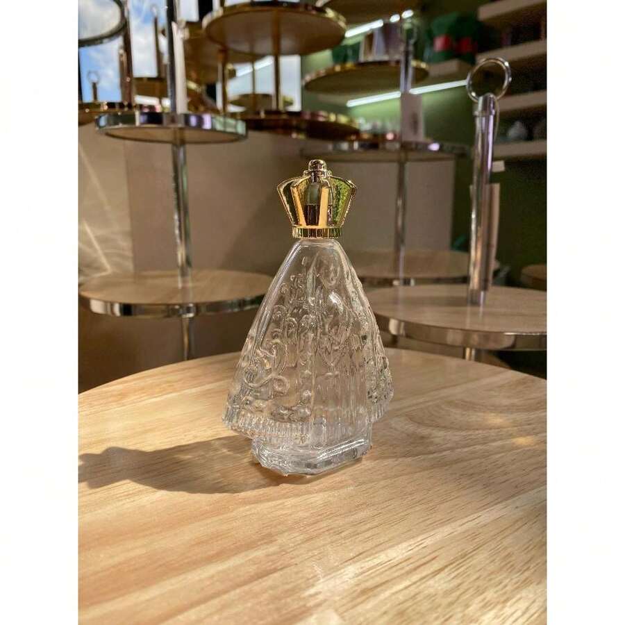 OUR LADY OF APARECIDA BOTTLE KIT 70ML OR 150ML WITH GOLDEN CROWN LID - 金色 - 查看 1