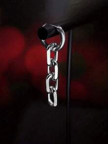 1 Paar einfache, massive Edelstahl-Creolen, vielseitig für den täglichen Gebrauch, unisex