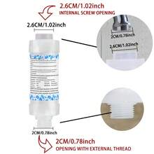 1 pieza Filtro de agua para grifo de cocina blanco, filtro de grifo de cocina doméstico que elimina eficazmente las impurezas para beber directamente de forma fiable