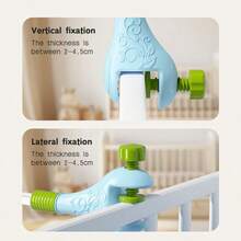 360°旋转婴儿床铃，带投影灯和遥控器，助宝宝安睡；可拆卸婴儿磨牙玩具，趣味十足，适合宝宝出牙期；升级防滑床护栏，适用于大多数婴儿床，安装简便；企鹅造型助眠夜灯，无频闪，暖光护眼。 - 彩色 - 查看 9