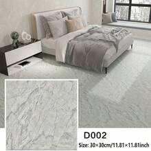 10/20Pcs Self-Adhesive PVC Floor Stickers, Wall Stickers, Marble Pattern, Peel And Stick, Easy To Install, Kitchen, Living Room, Bathroom, Corridor, Office, Waterproof Self-Adhesive Floor Stickers, Wall Stickers, Home Decoration 11.8In*1.8In