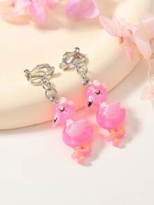 12 件/24 件/36 件/48 件无穿孔夹式耳环，3D 花卉、植物、动物造型，可爱优雅的设计，适合日常佩戴和节日装饰 - 均碼 - 查看 8