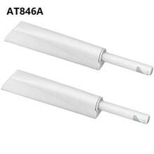 2pcs Cabinet Magnetic Push Latch, Magnetic Push Lock And Lock For Hidden Door, Heavy Duty Magnetic Push Release Drawer Pull Catch Soft Close Touch Lock, White