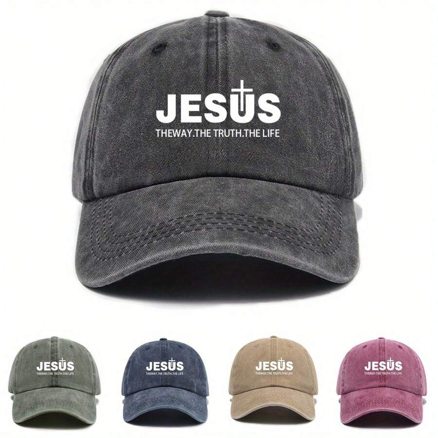 Urban Style Fashion Versatile Retro Baseball Cap For Men,  Outdoor American Style Cap For Women - Xám - Xem 1
