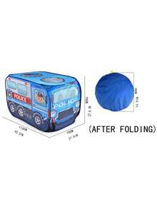 Zestaw prezentowy na imprezę: Namiot samochodowy i wóz strażacki, Namiot samochodowy dla dzieci do zabawy w pomieszczeniach i na zewnątrz, Namiot rozkładany, nie wymaga montażu, Składany namiot dla chłopców i dziewczynek, Idealny prezent na Boże Narodzenie, Święto Dziękczynienia, Halloween, zabawki dla dzieci, imprezy bożonarodzeniowe i akcesoria imprezowe