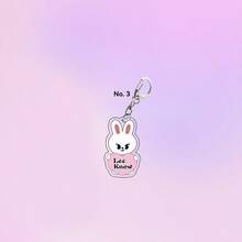1pieces, ,Spell Back Key Chain, Cartoon Photo Card, Bag Pendant, Cheng Xiao Lu Guangxia Cartoon Surrounding, Acrylic Key Chain Animation Surrounding, Party Gifts, Backpack Pendant. - Multicolor - View 20