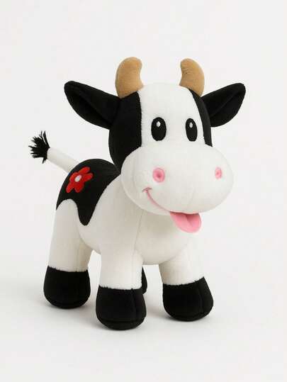 VAQUITA LOLITA DE PELUCHE, SUAVE Y ADORABLE, DE TAMAÑO 23X30 CM, PERFECTA PARA ACOMPAÑAR A LOS PEQUEÑOS EN SUS MOMENTOS DE JUEGO Y DIVERSIÓN. SU DISEÑO ENCANTADOR LA CONVIERTE EN EL DETALLE IDEAL PARA REGALAR, DECORAR HABITACIONES O UTILIZAR COMO CENTROS DE MESA EN FIESTAS INFANTILES CON TEMÁTICA VAQUERA O DE GRANJA. FABRICADA CON MATERIALES DE EXCELENTE CALIDAD, ES DURADERA, TIERNA Y LISTA PARA ROBAR CORAZONES. LLEVA A CASA A LOLITA Y HAZ FELICES A LOS NIÑOS CON SU COMPAÑÍA.