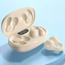 New Wireless Bone Conduction Headphones Bluetooth Earphones Sports Earbuds Earring Ear Hook With Mic Flip Headset Apply To Smartphones