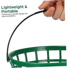 Golf Balls Container Portable Golfball Storage Basket,Easy To Carry-Can Hold 100 Golf Balls